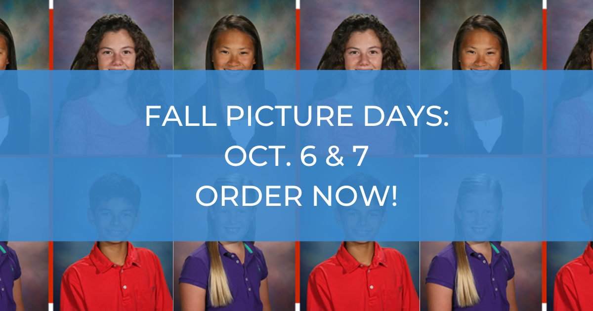 Fall Picture Days | Oct. 6 + 7