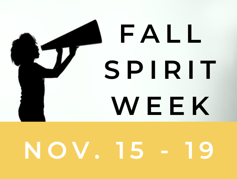 Fall Spirit Week – Nov. 15 to 19