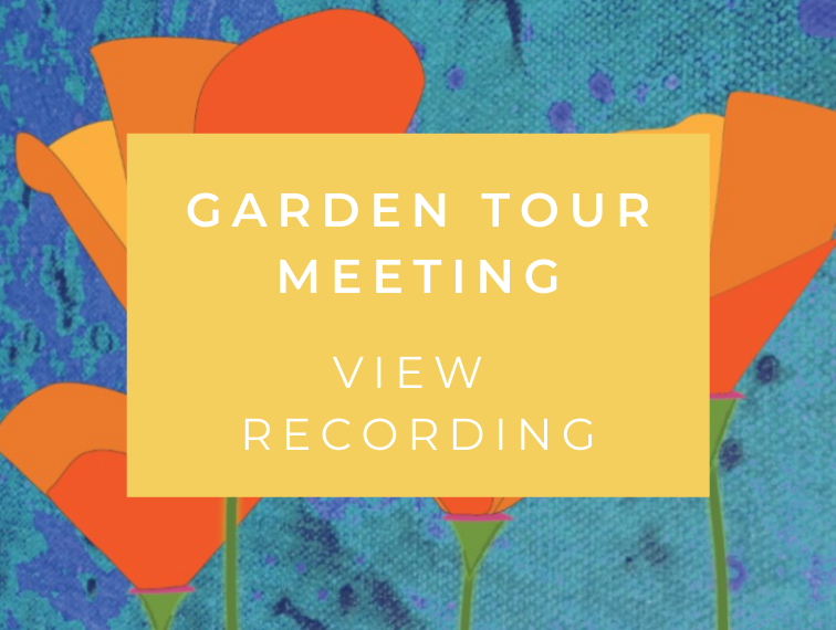 Did You Miss the Garden Tour Meeting?