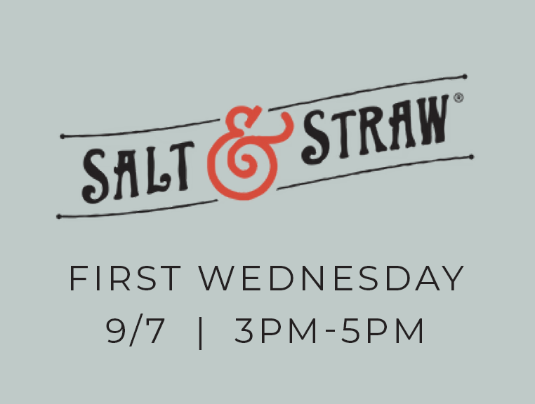 1st Wednesday | Salt & Straw **ONLINE ORDERS**