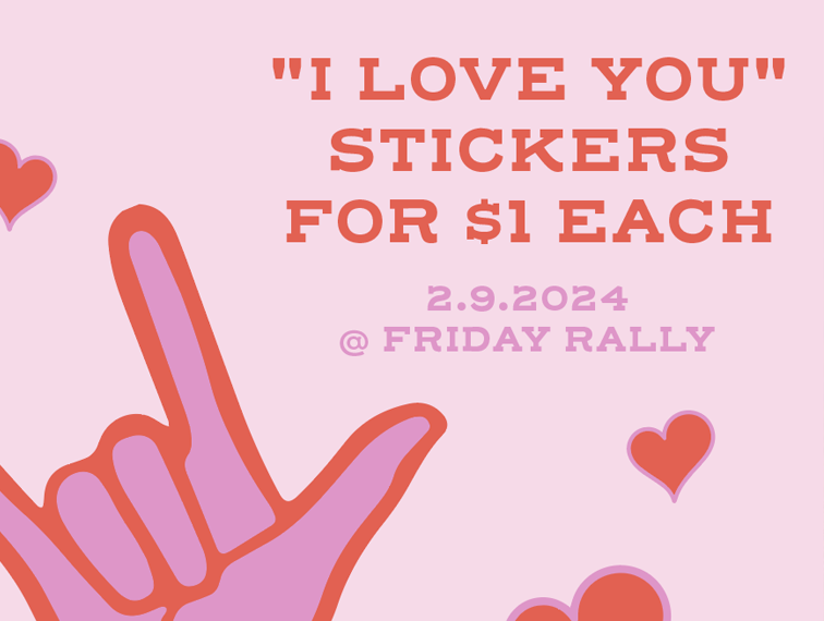 ASL Stickers On Sale Friday